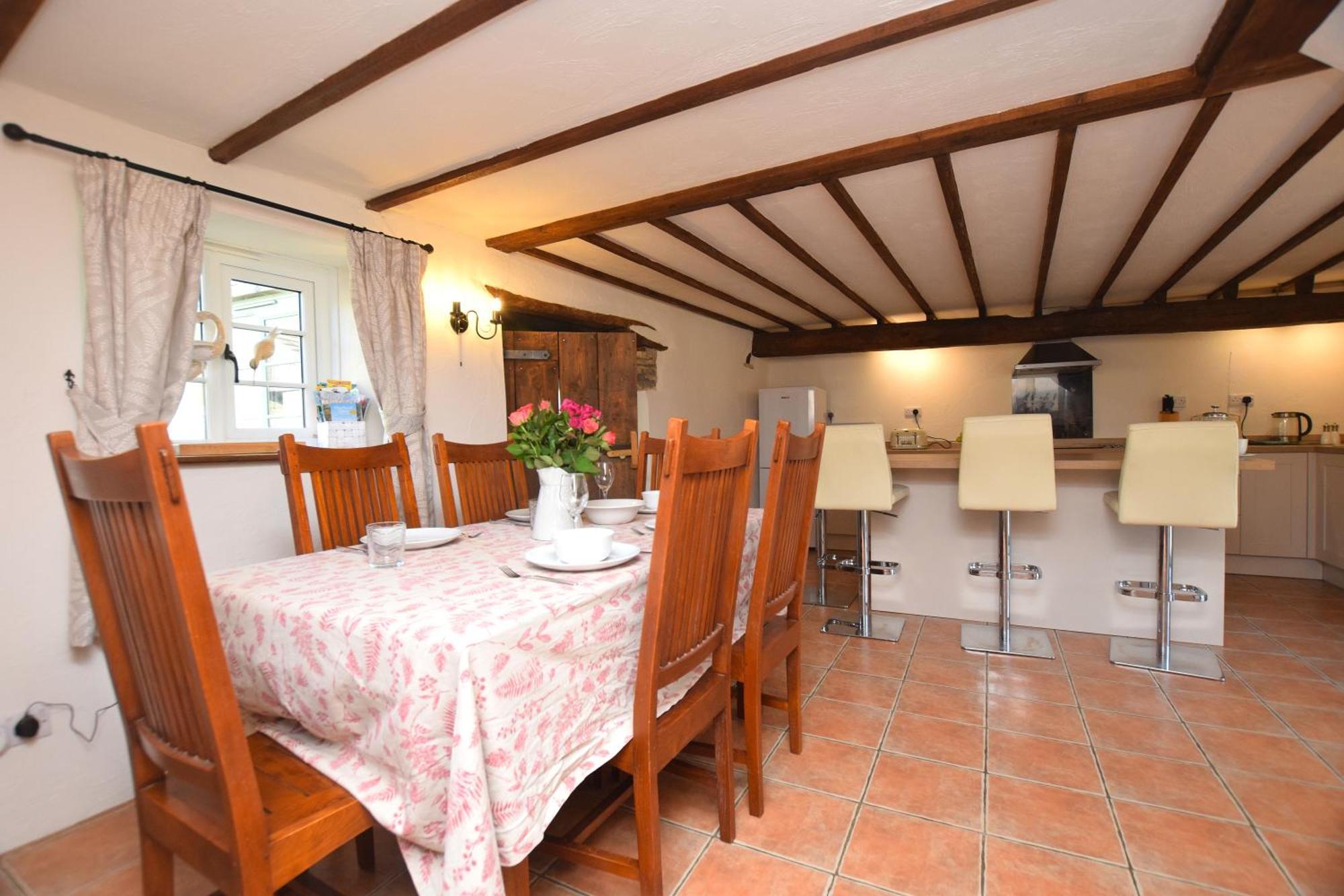 Award Winning Lower Whitsleigh Farm Cottage Roborough Esterno foto